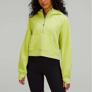 Lululemon Scuba Oversized Funnel Collar Half Zip